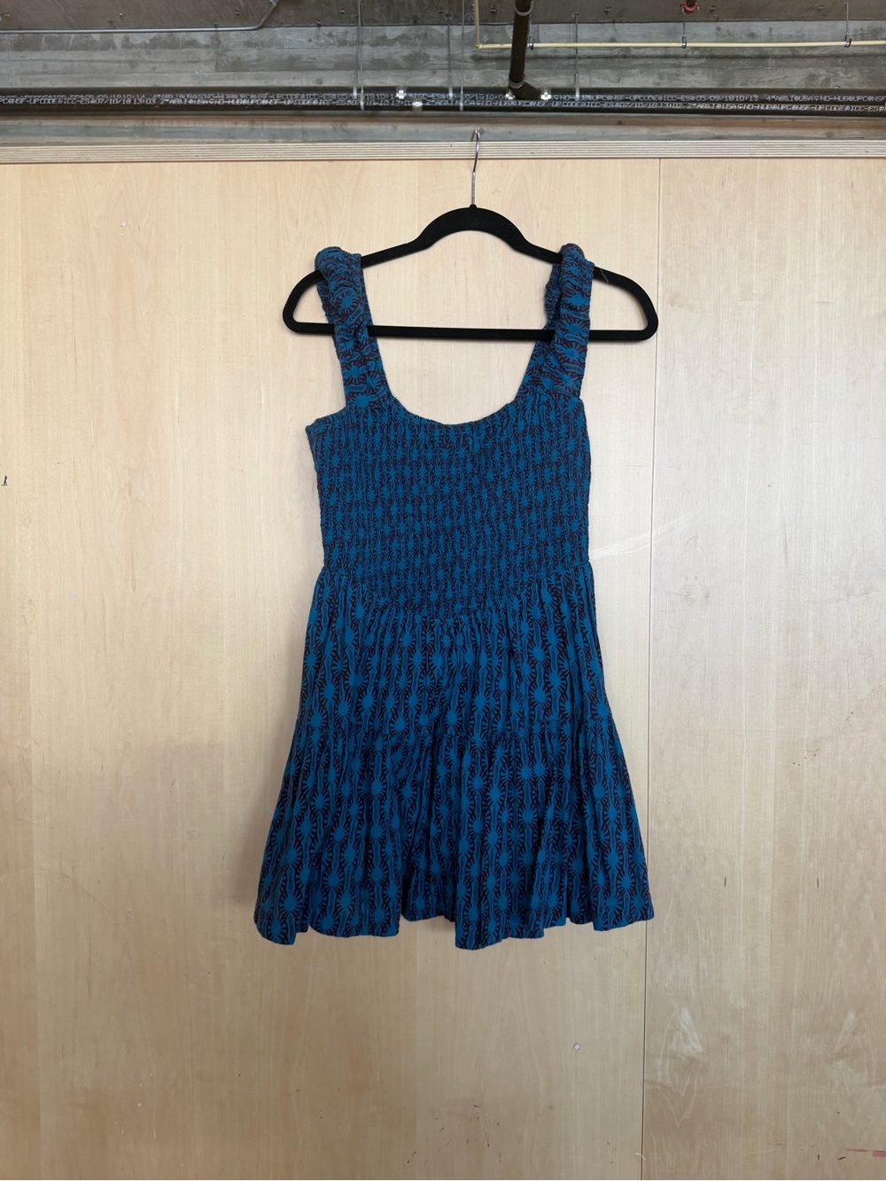 Free People Smocked Mini Dress